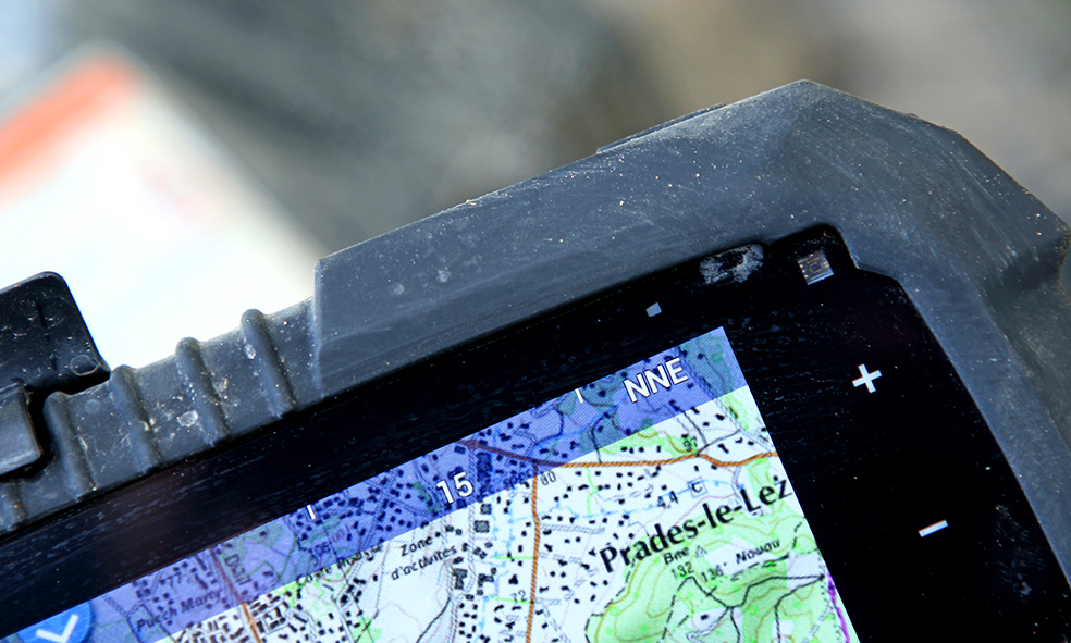 Navigation GPS pour moto - TOPHATTER - 7 pouces - Étanche