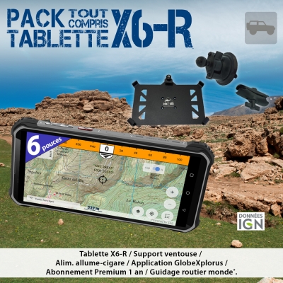GlobeXplorer X6 Pack Navigation