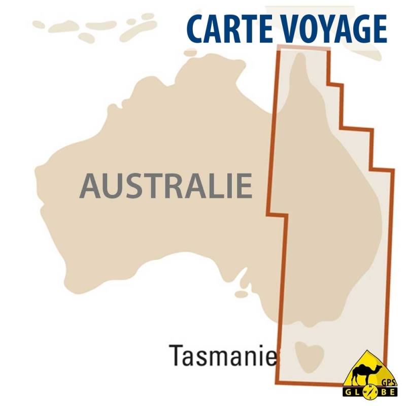Cartes touristiques et plans Australie : régions, points d'intérêts et  distances