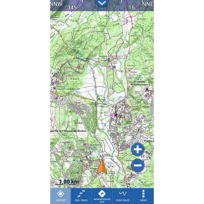Applications GPS vélo : suivre un tracé GPX sur smartphone